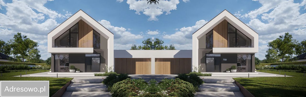 bliźniak, 5 pokoi Strzeniówka, ul. Ptasia