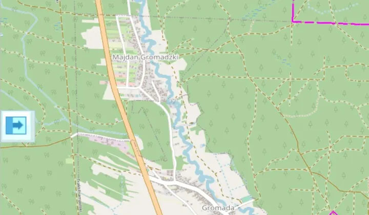 Działka inwestycyjna Gromada, Wojewódzka 835 Gromada