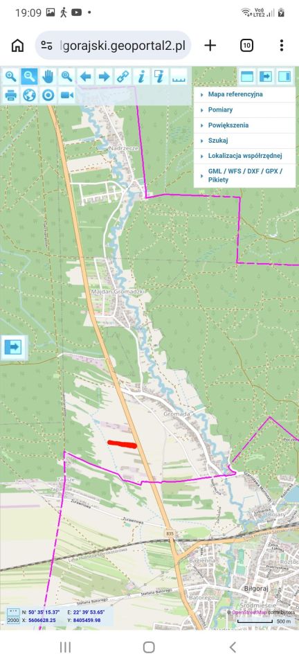 Działka inwestycyjna Gromada, Wojewódzka 835 Gromada. Zdjęcie 1