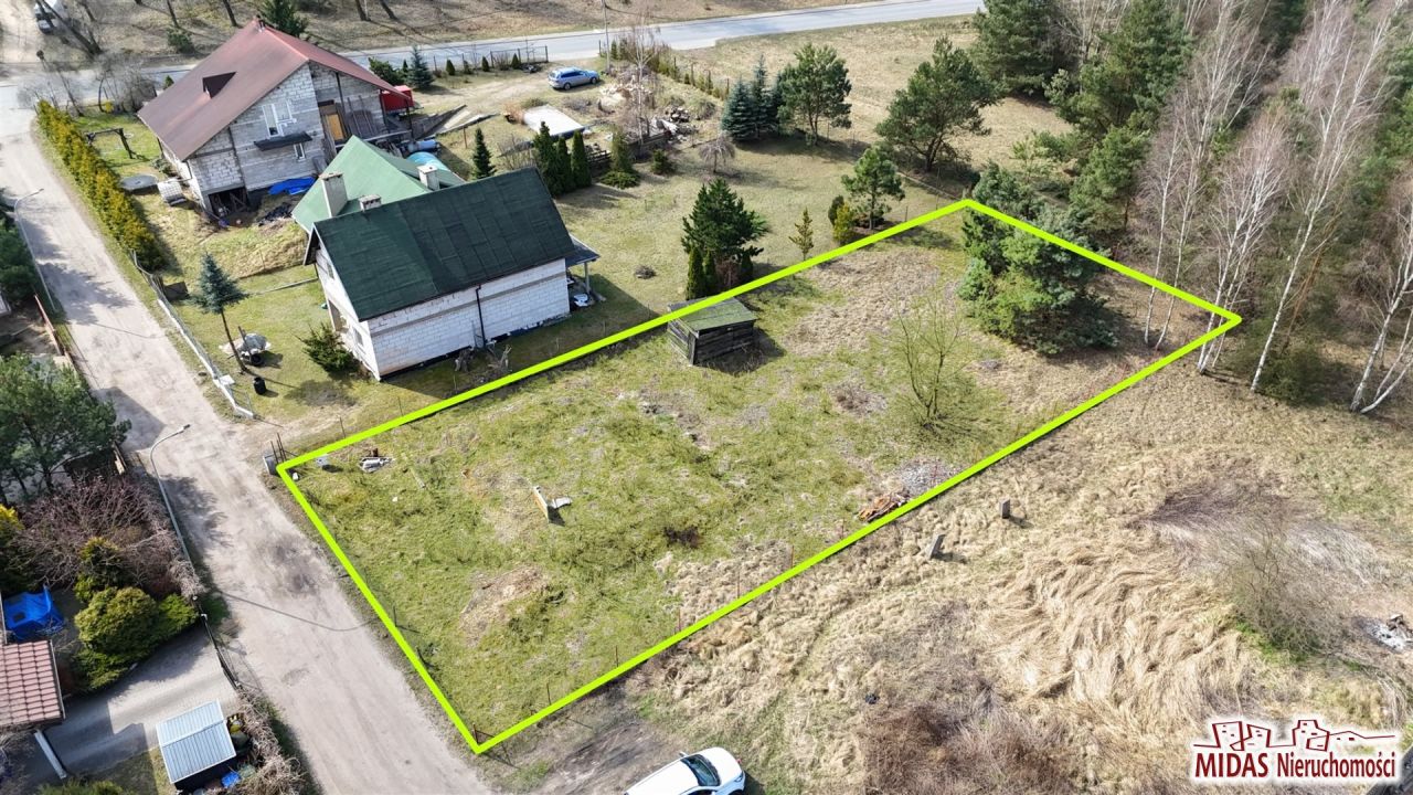 Działka budowlana Rożno-Parcele, ul. Wrzosowa. Zdjęcie 3