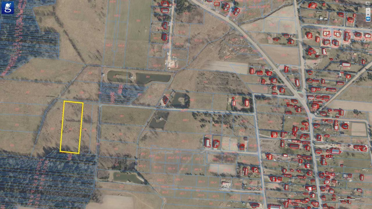 Działka rolna Ciasne. Zdjęcie 3