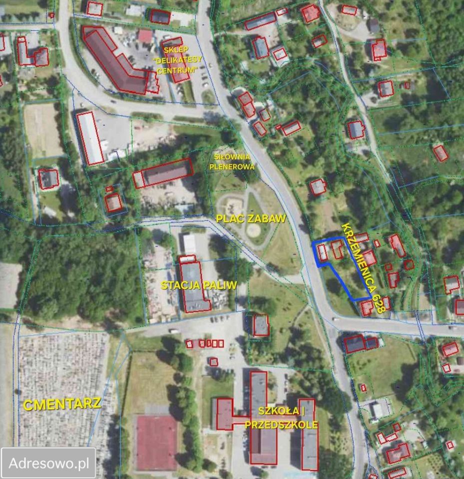 Działka budowlana Krzemienica