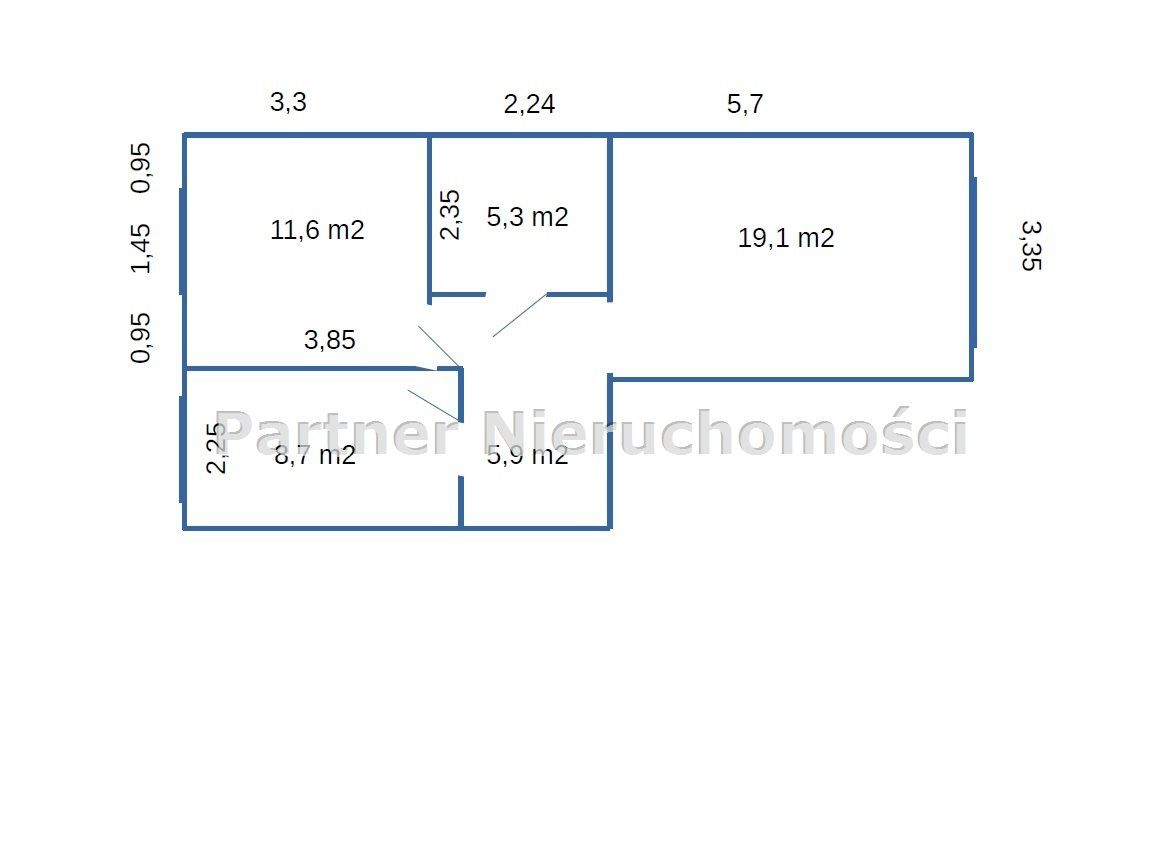 Mieszkanie 3-pokojowe Toruń Jakubskie Przedmieście, ul. Podchorążych. Zdjęcie 11