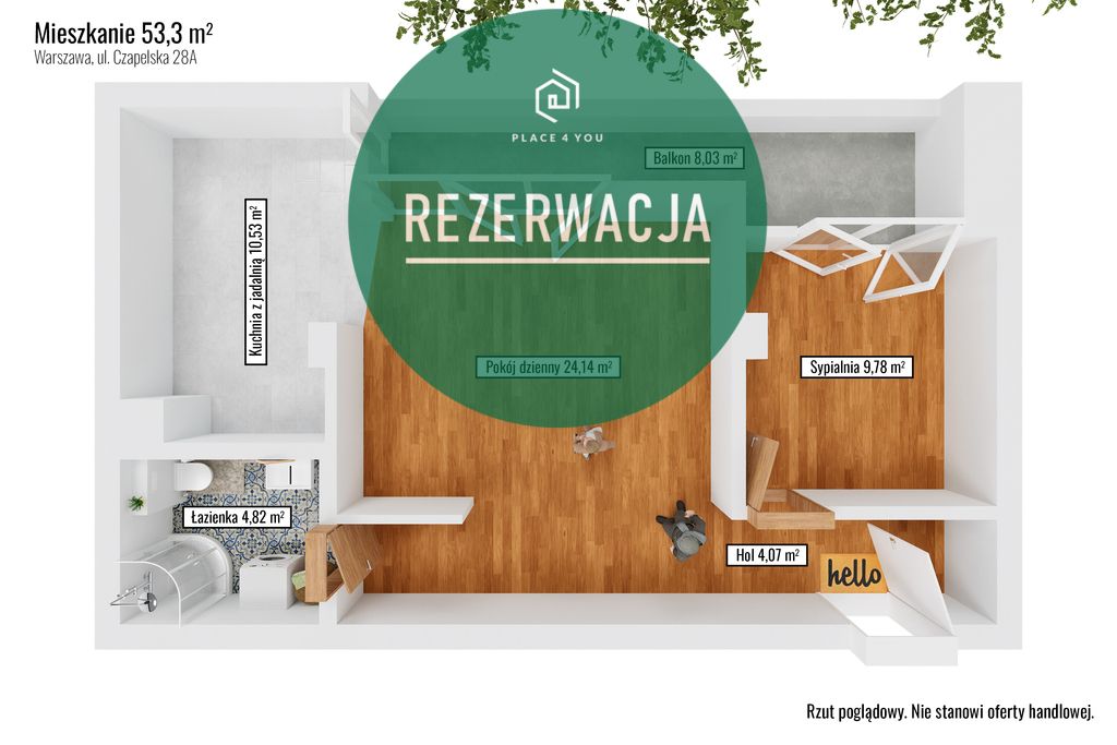 Mieszkanie 2-pokojowe Warszawa Praga-Południe, ul. Czapelska. Zdjęcie 12