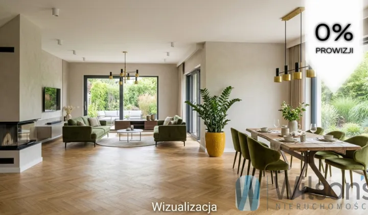 dom wolnostojący, 5 pokoi Warszawa Bielany, park Młociński