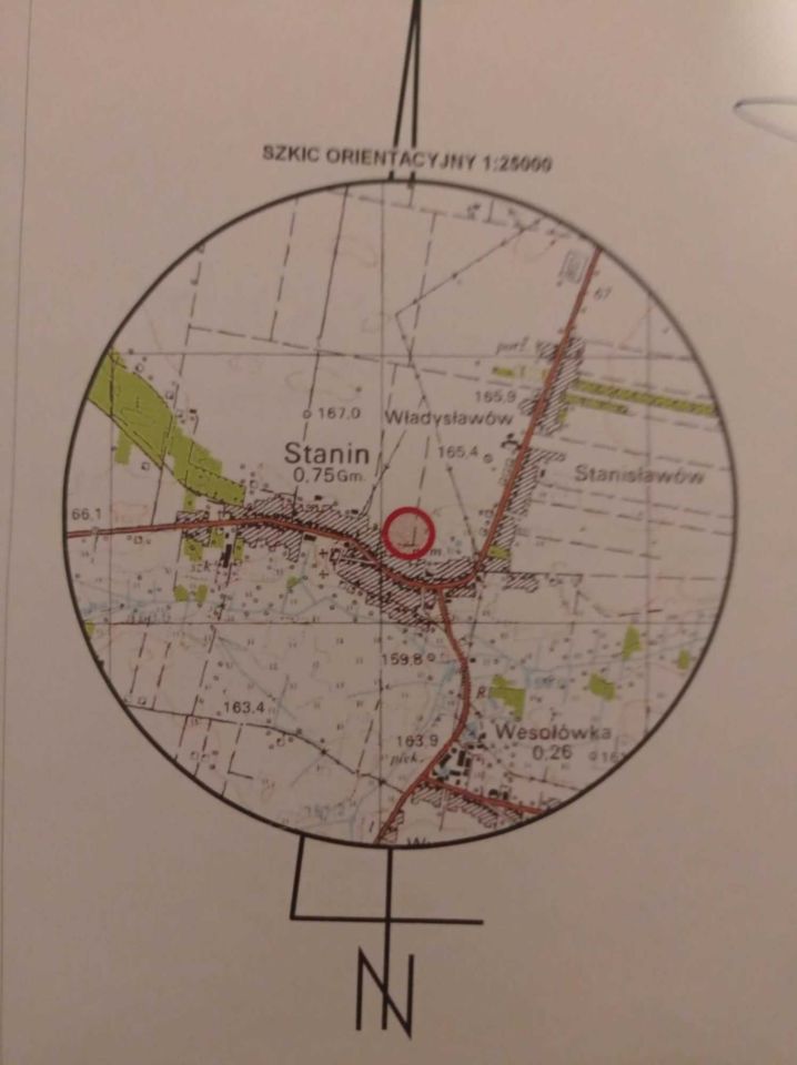 Działka rolno-budowlana Stanin. Zdjęcie 2