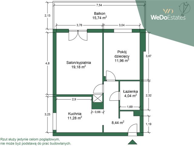 Mieszkanie 2-pokojowe Warszawa Białołęka, ul. Geodezyjna. Zdjęcie 18