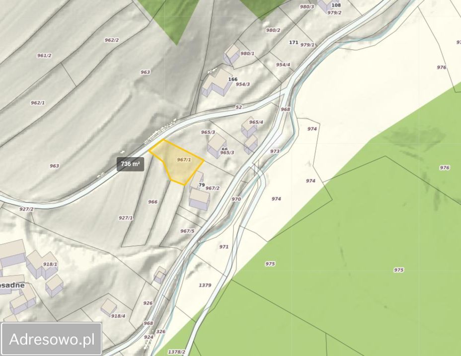 Działka budowlana Zasadne. Zdjęcie 3