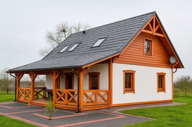 dom letniskowy Napiórki Ciężkie. Zdjęcie 1