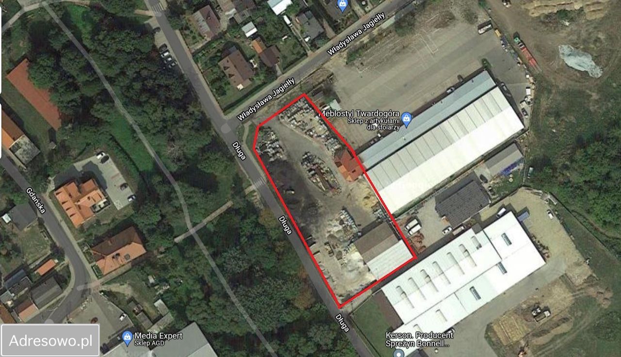 Działka inwestycyjna Twardogóra, ul. Władysława Jagiełły. Zdjęcie 4