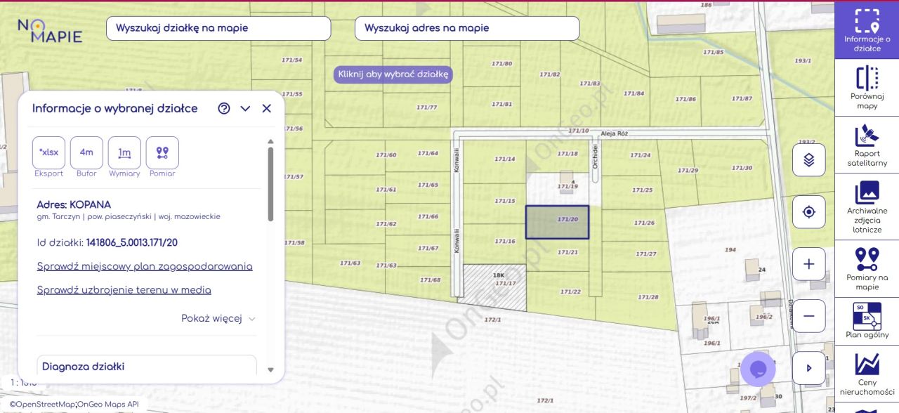 Działka budowlana Kopana, ul. Działkowa. Zdjęcie 1