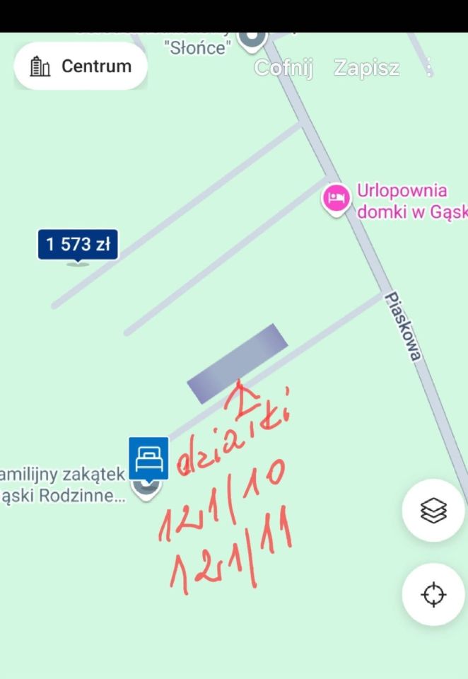 Działka inwestycyjna Gąski, ul. Piaskowa. Zdjęcie 2