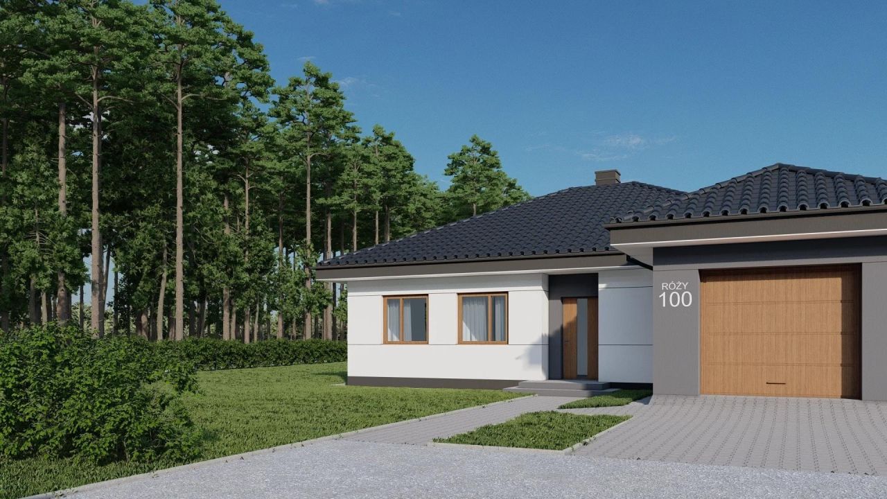 dom wolnostojący, 4 pokoje Lusówko Rozalin, ul. Róży. Zdjęcie 2