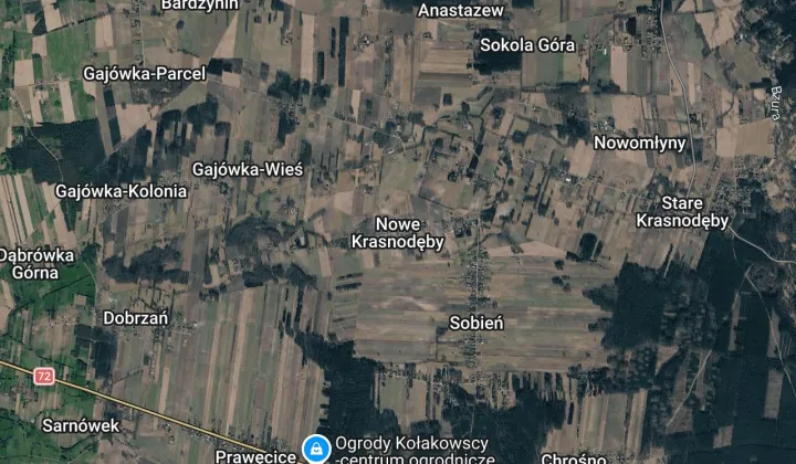 Działka budowlana Nowe Krasnodęby