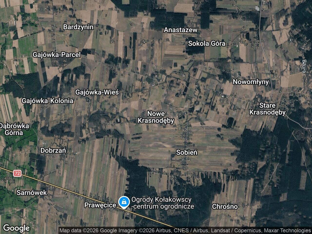 Działka budowlana Nowe Krasnodęby. Zdjęcie 1