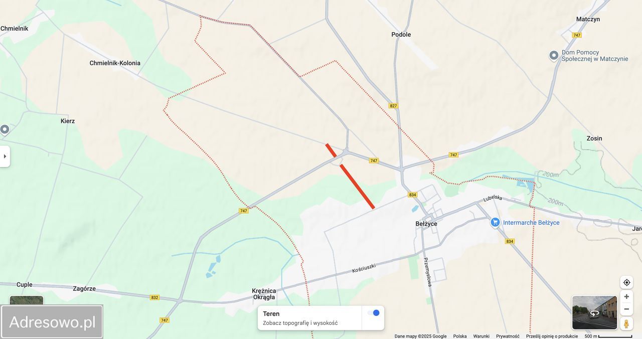 Działka rolna Bełżyce Zastawie. Zdjęcie 2