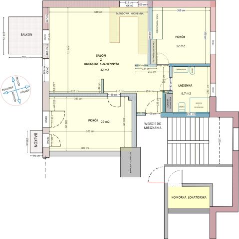 Mieszkanie 3-pokojowe Wołów, al. Obrońców Lwowa. Zdjęcie 22
