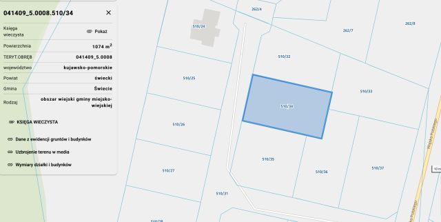 Działka budowlana Gruczno, ul. Lawendowa. Zdjęcie 1