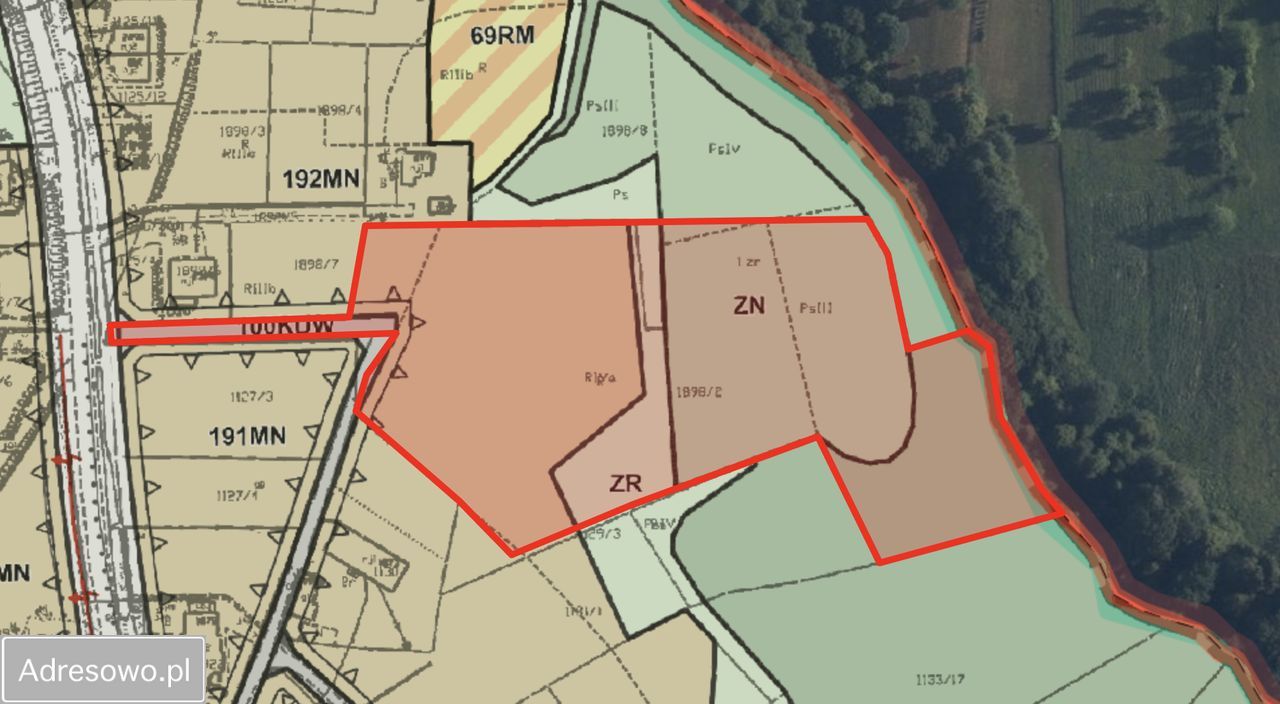 Działka rolno-budowlana Głogoczów. Zdjęcie 4