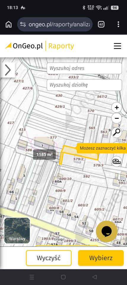 Działka rolna Żarki, ul. Tadeusza Kościuszki. Zdjęcie 3