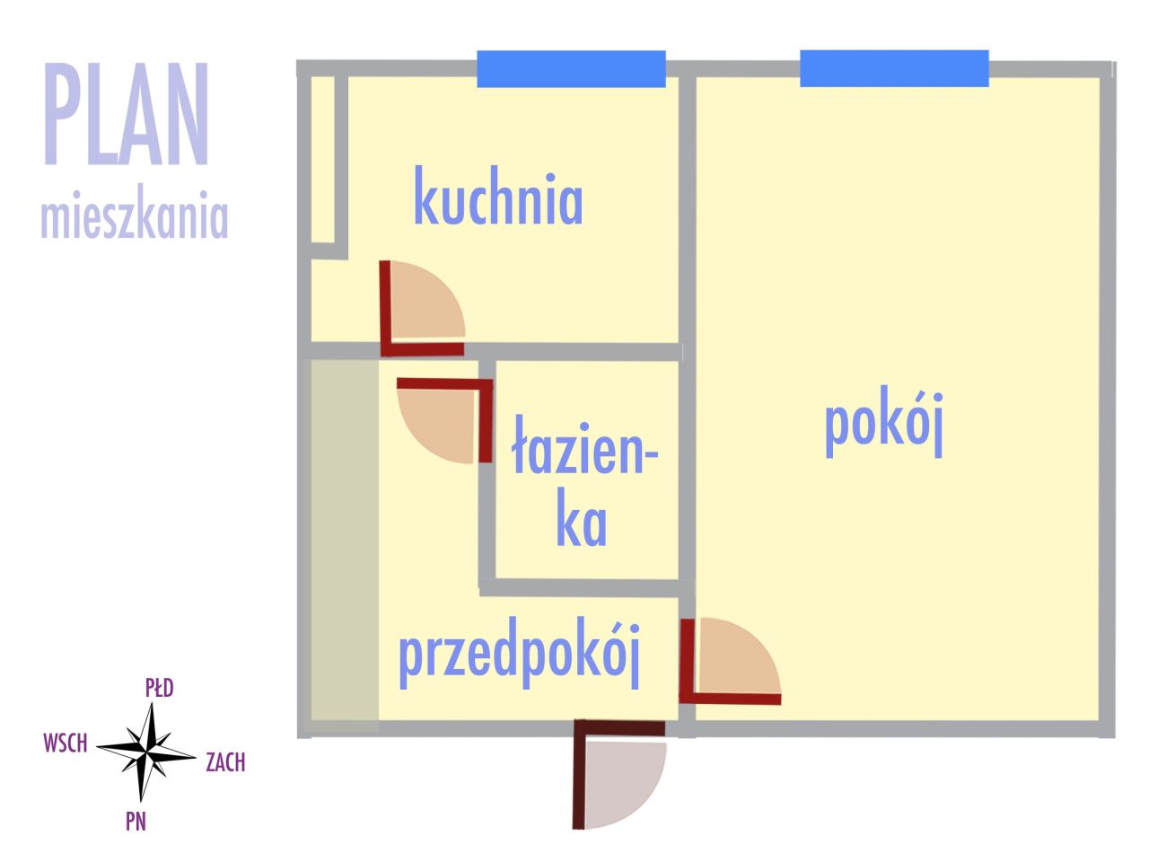 Mieszkanie 1-pokojowe Warszawa Mokotów, ul. Mahatmy Gandhiego. Zdjęcie 8