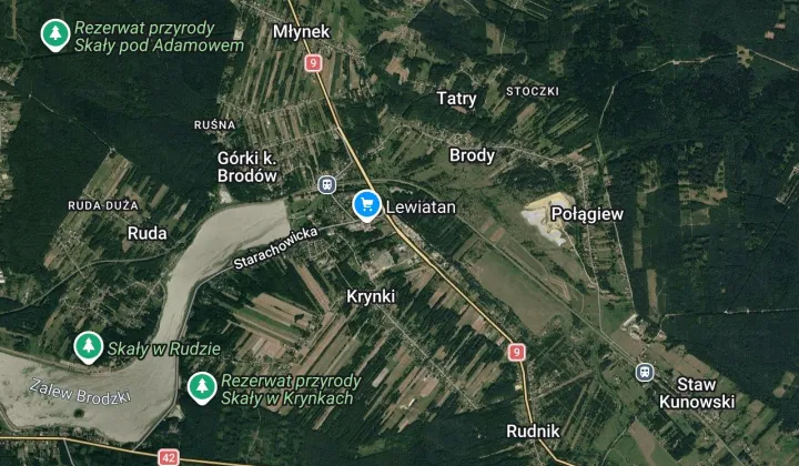 Działka inwestycyjna Krynki Krynki Duże, ul. Ostrowiecka