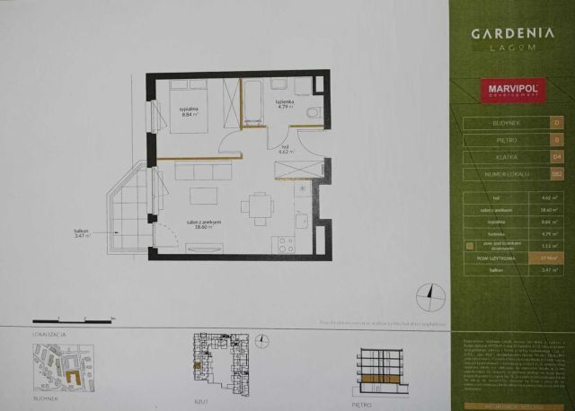 Mieszkanie 2-pokojowe Warszawa Białołęka, ul. Głębocka. Zdjęcie 1