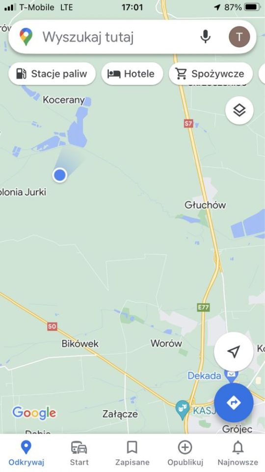 Działka rolna Zalesie. Zdjęcie 2