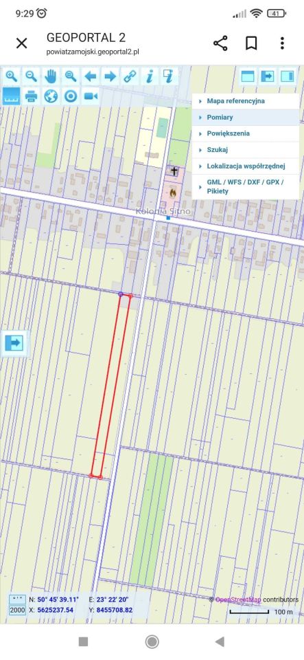 Działka rolna Kolonia Sitno. Zdjęcie 2