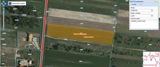 Działka budowlana Sarzyna