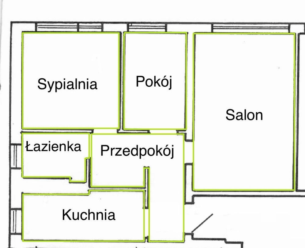Mieszkanie 3-pokojowe Opole Zaodrze, ul. Alojzego Dambonia. Zdjęcie 7