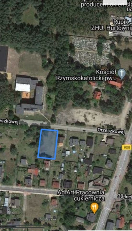 Działka budowlana Kalety Miotek, ul. Elizy Orzeszkowej. Zdjęcie 6