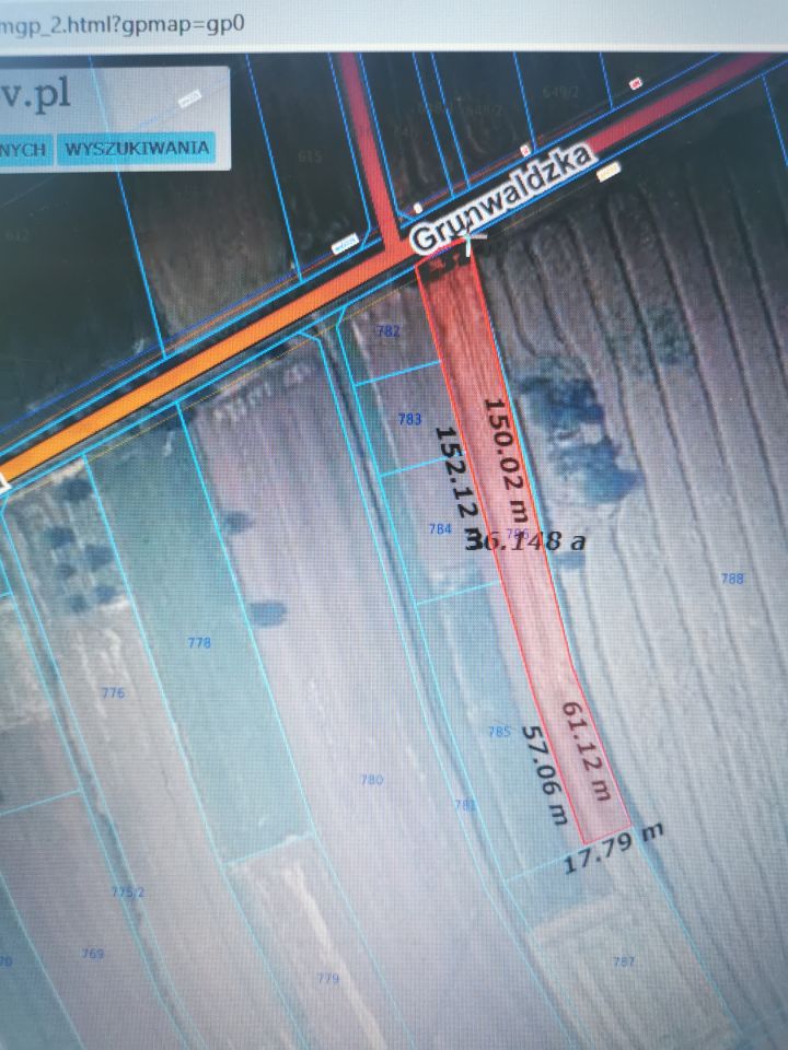 Działka budowlana Pruchnik Kozia Górka, ul. Grunwaldzka. Zdjęcie 4