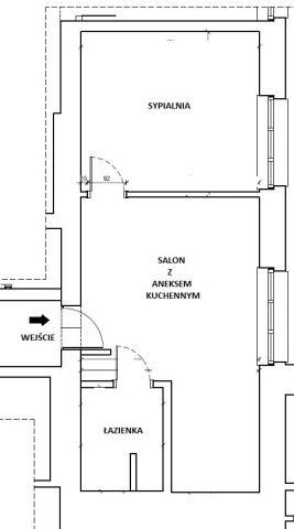 Mieszkanie 2-pokojowe Kraków Stare Miasto, ul. Józefa Sarego. Zdjęcie 19