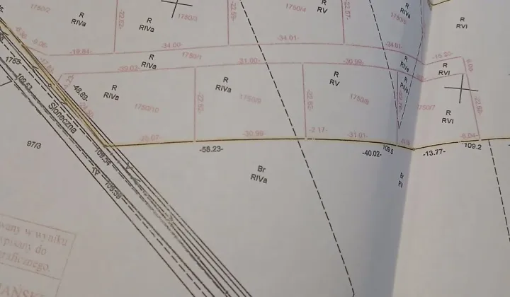 Działka budowlana Śmigiel, ul. Słoneczna