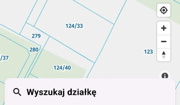 Działka budowlana Parski