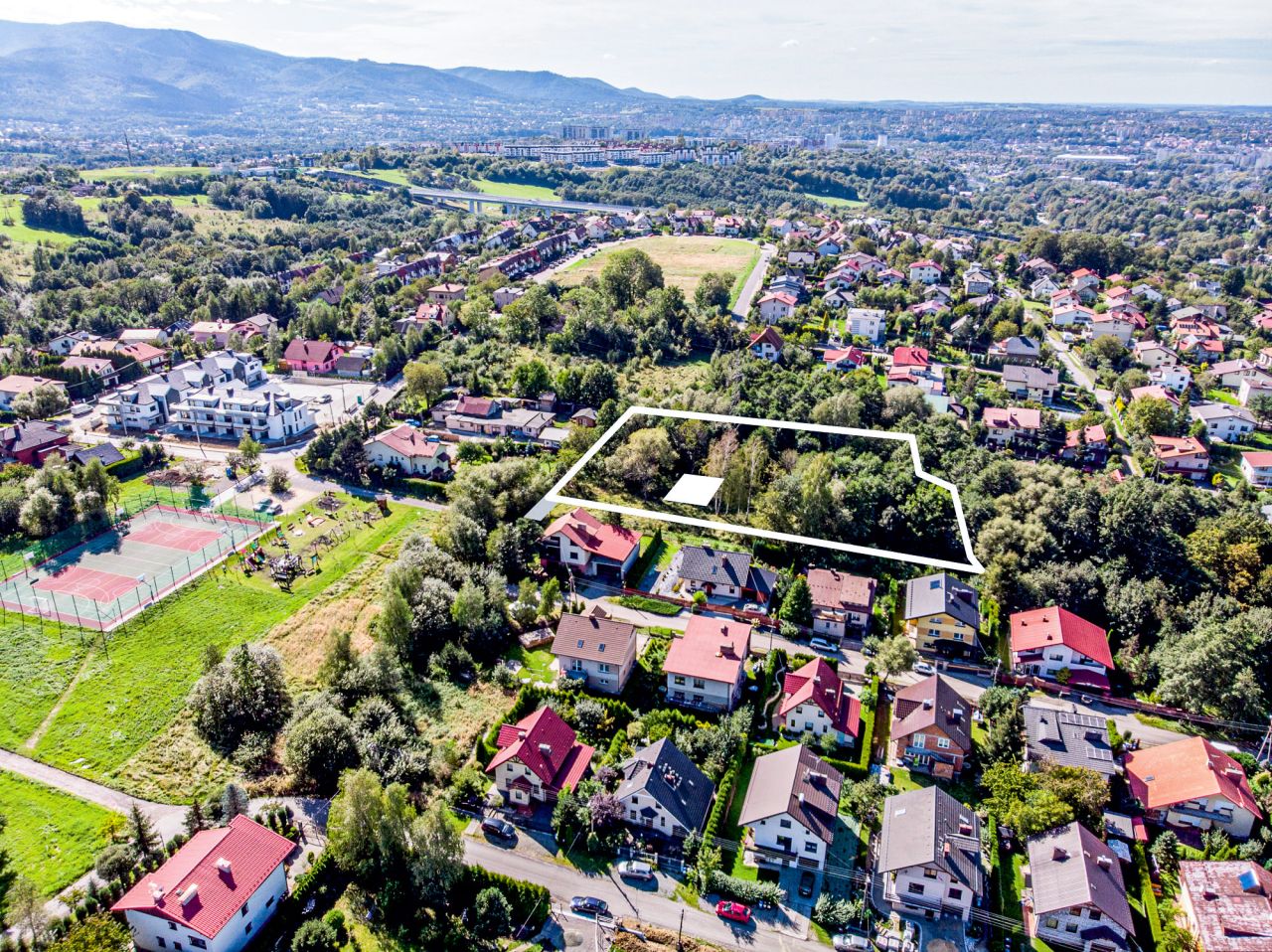 Działka budowlana Bielsko-Biała Lipnik, ul. Pomorska