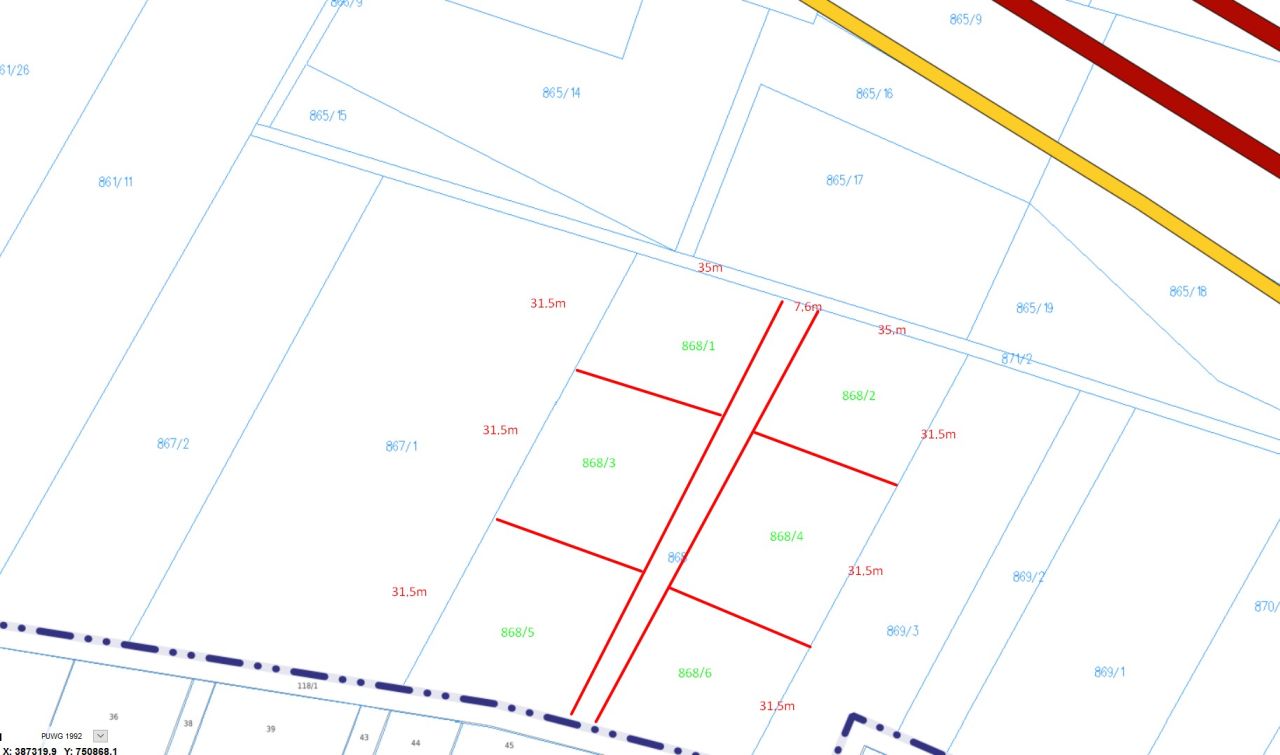 Działka inwestycyjna Lublin Bazylianówka