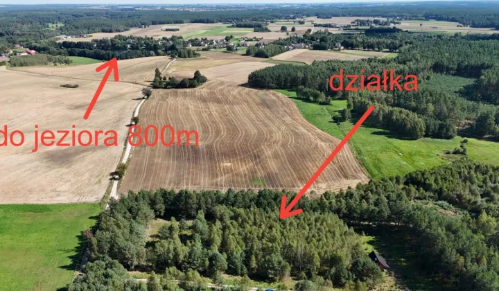 Działka budowlana Osowo Leśne