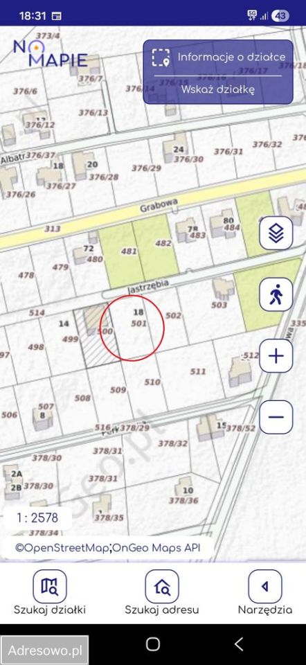 Działka budowlana Lusówko, ul. Jastrzębia. Zdjęcie 12