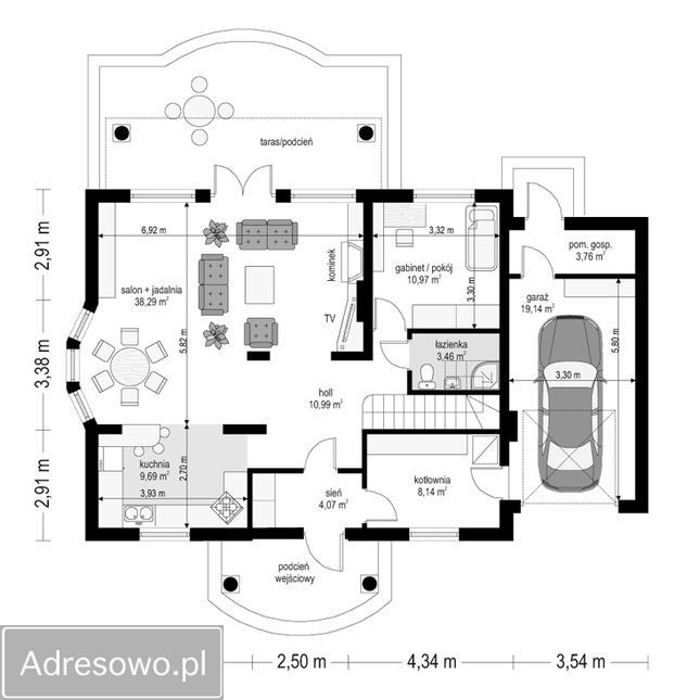 dom wolnostojący, 7 pokoi Kostrzyn nad Odrą, ul. Jana Pawła II. Zdjęcie 6