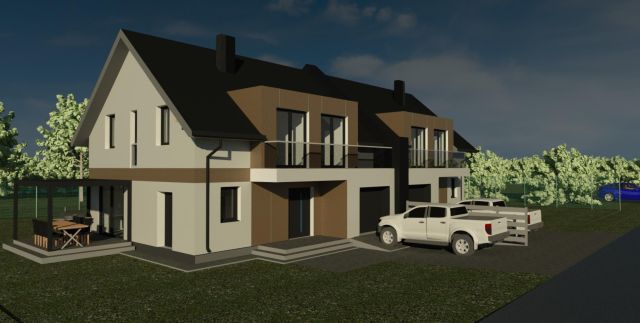 bliźniak, 4 pokoje Piaseczna Górka, ul. Sportowa. Zdjęcie 1