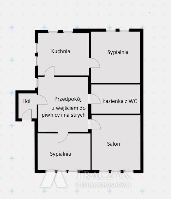 dom wolnostojący, 3 pokoje Słączno. Zdjęcie 2