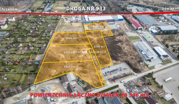 Działka inwestycyjna Chrzanów Kroczymiech