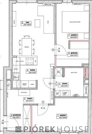 Mieszkanie 3-pokojowe Warszawa Praga-Południe, ul. Czapelska. Zdjęcie 8