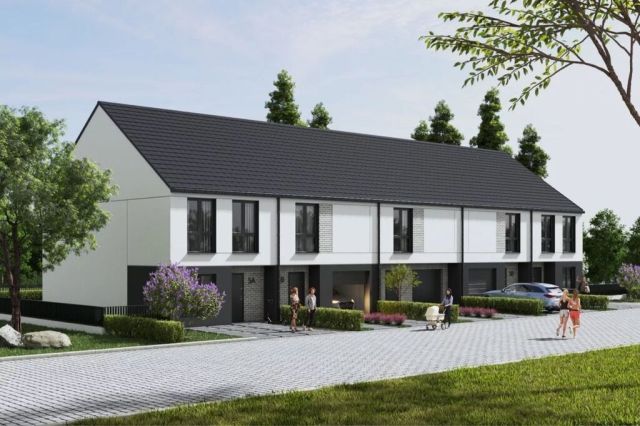 dom szeregowy, 5 pokoi Szczecin Bezrzecze. Zdjęcie 1