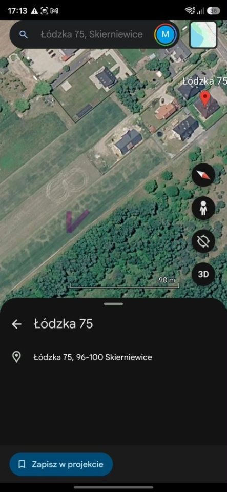 Działka rolno-budowlana Skierniewice, ul. Łódzka. Zdjęcie 1