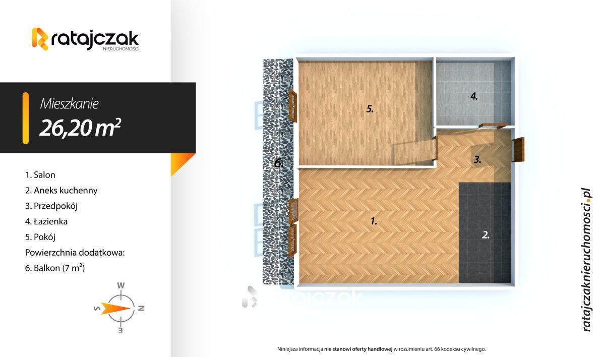 Mieszkanie 2-pokojowe Wejherowo, ul. Kazimierza Dzięcielskiego. Zdjęcie 24
