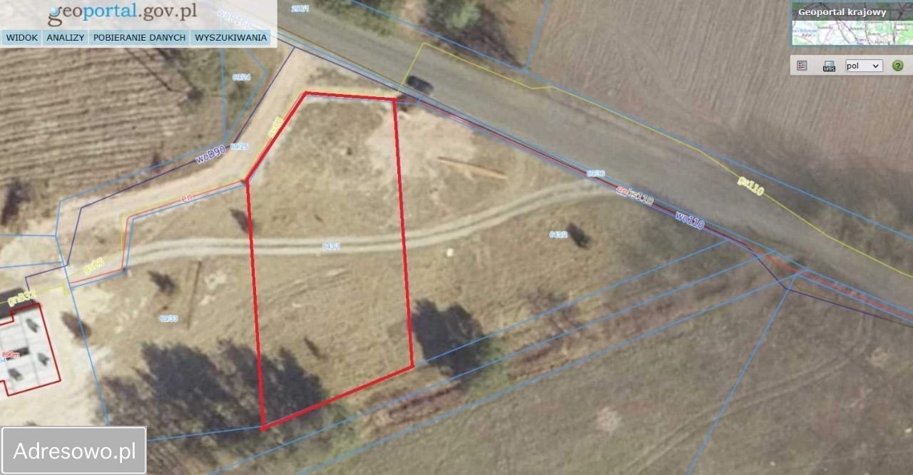 Działka budowlana Płoty. Zdjęcie 3