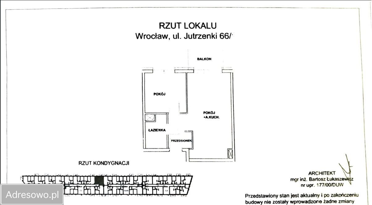 Mieszkanie 2-pokojowe Wrocław Klecina, ul. Jutrzenki. Zdjęcie 7